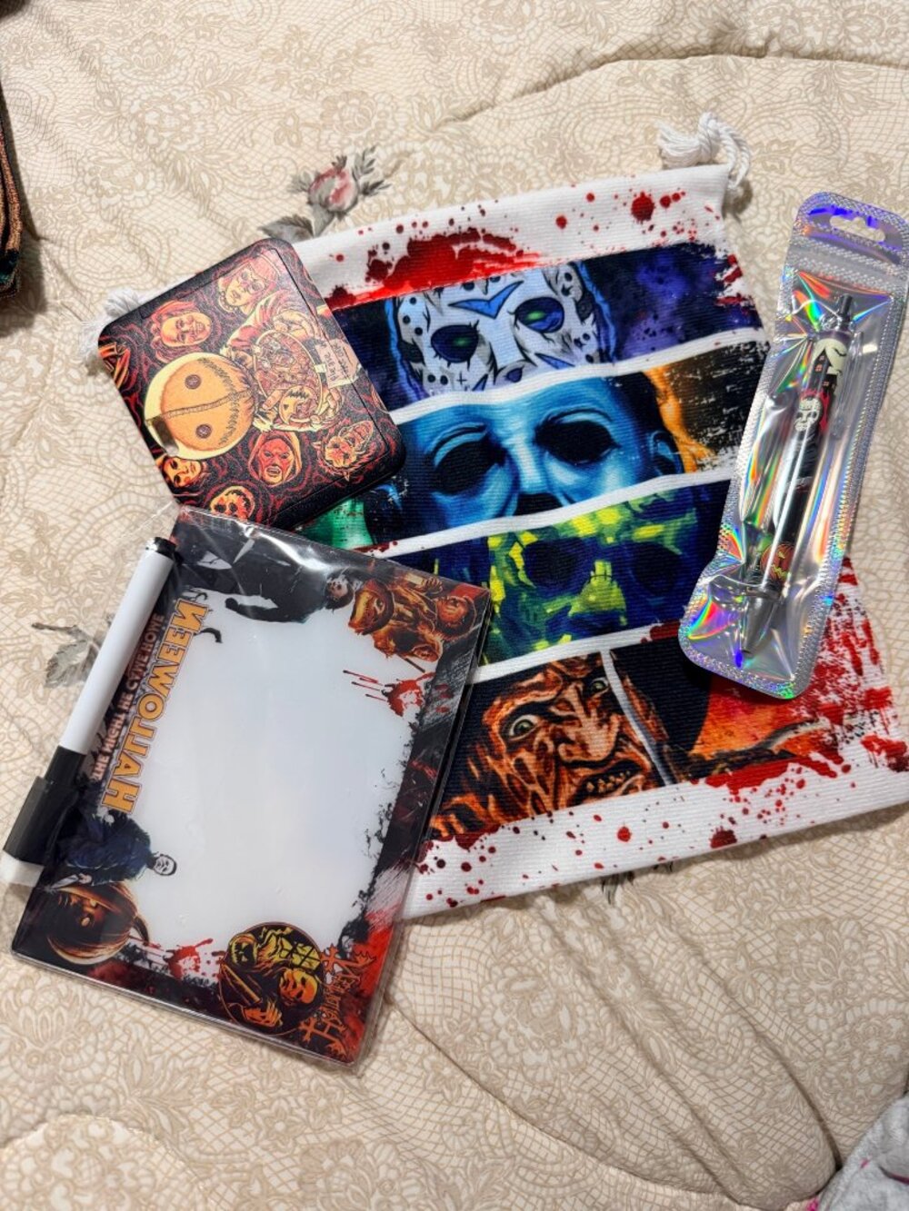 Halloween Horror Stationery Bundle – 4 Pieces